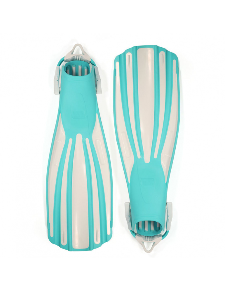Fourth Element REC fins Aqua/White