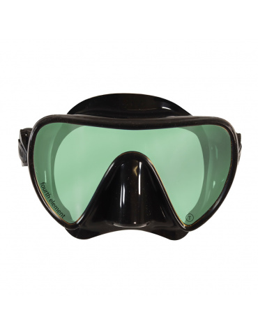 Maschera Fourth Element Scout nera a contrasto