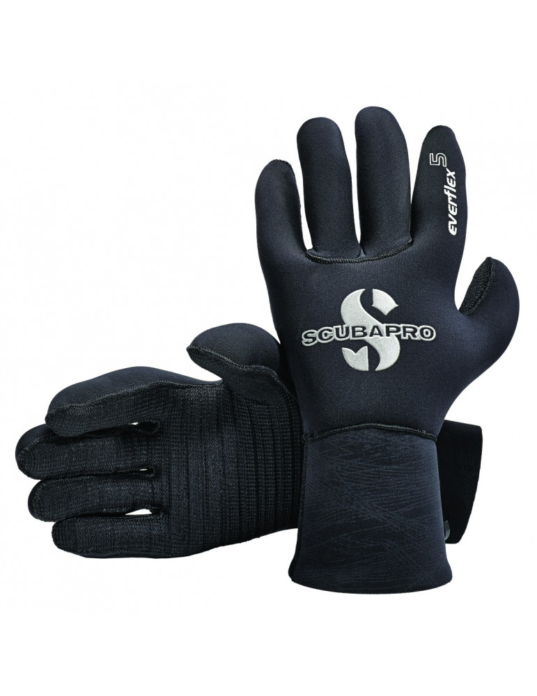 Poseidon ProGlove 5 Finger Handschuhe 5 mm XXL Neopren schwarz Klettband Glove N 