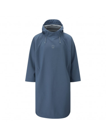 Fourth Element Storm Poncho Blue front