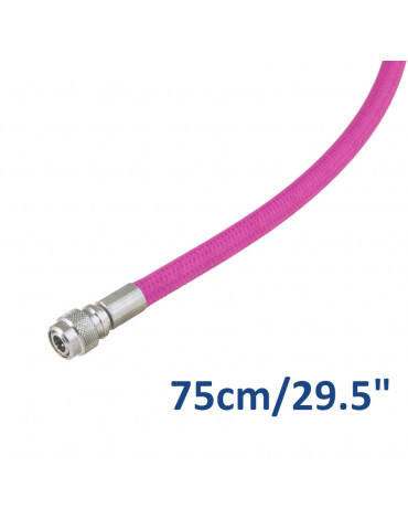 Miflex XTR 75cm/29.5" Inflation hose pink