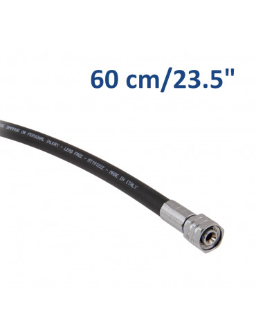 LP rubber flex regulator hose - 60 cm/23.5"