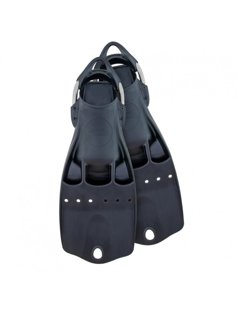 Aletas Tecline LightJet negras