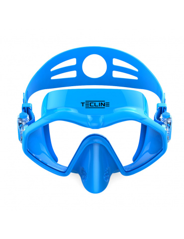 Frameless Neon mask blue -...