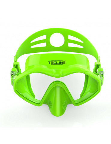 Frameless Neon mask green -...