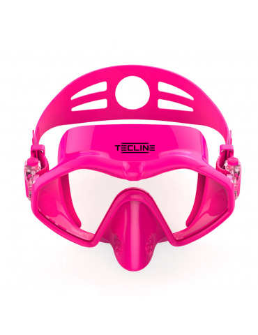 Frameless Neon mask pink -...