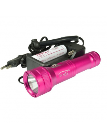 HI-MAX flashlight H5 pink...